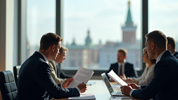 Иллюстрация 1: Взаимодействие заказчик-поставщик: ключ к успешному партнерству Графическое сопровождение статьи "Взаимодействие заказчик-поставщик: надежное партнерство во Владимире"